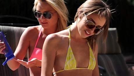 Natasha Dakota and her stunning friend can't refuse a delicious dick