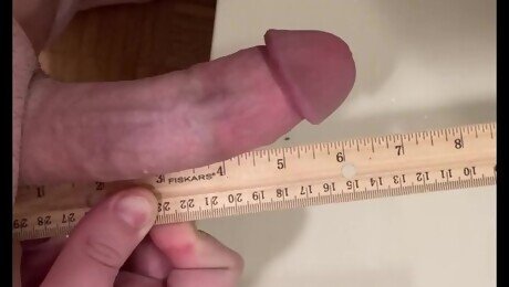 Measuring before a shower