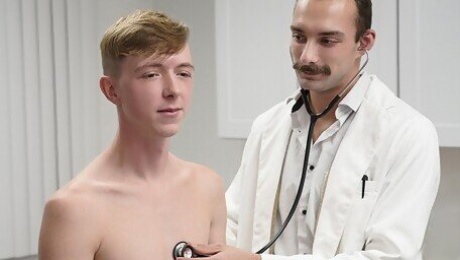 Innocent Fit Twink Wants To Feel His Hot Doctors Throbbing Cock Deep Inside His Butt