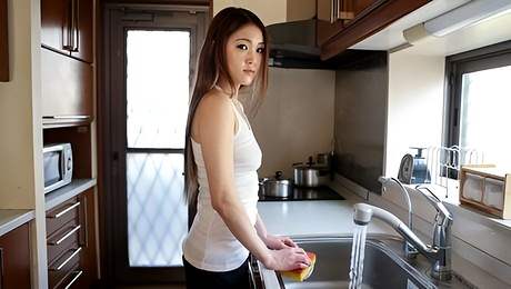 Marvelous Aika at natural tits trailer