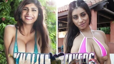 Battle Of The Goats: Mia Khalifa Vs Violet Myers